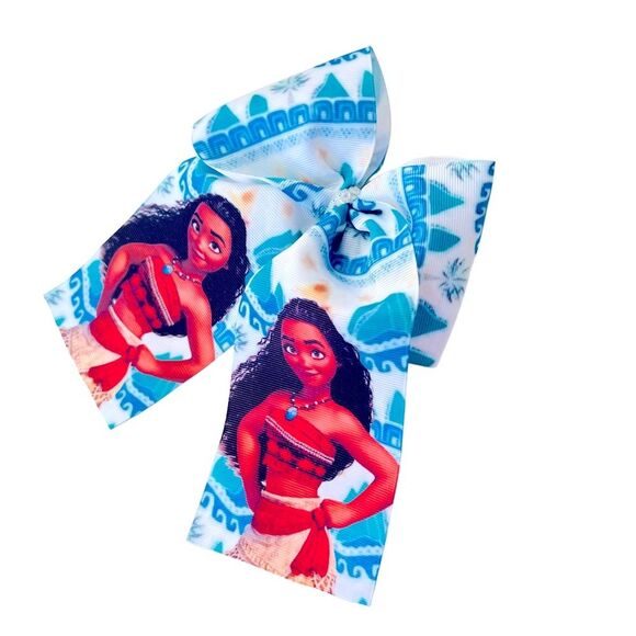 DISNEY MOANA Cheer Hair Bow for Girls - Picture 1 of 5